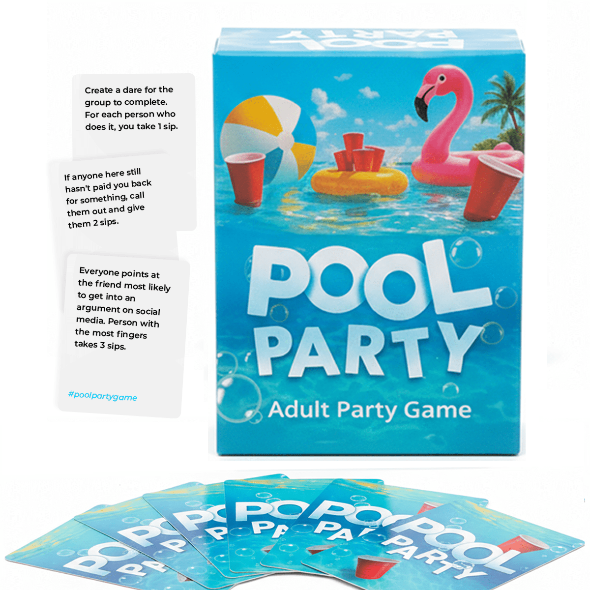 Pool Party™ Drinking Card Game