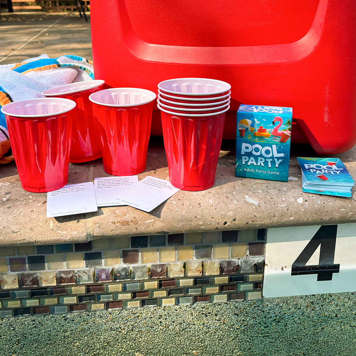 Pool Party™ Drinking Card Game