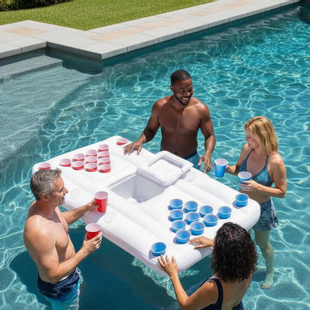 Pool Party Social Inflatable Cup Pong