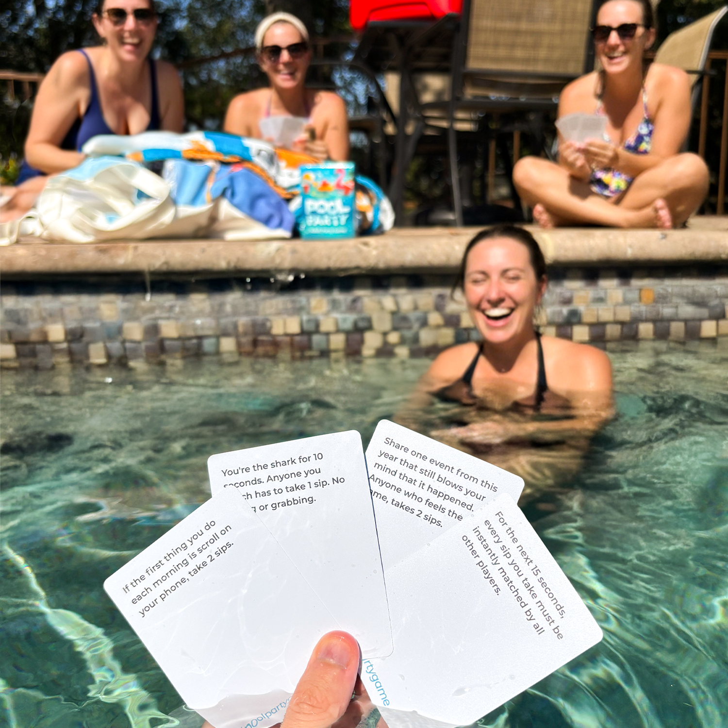 Pool Party™ Drinking Card Game