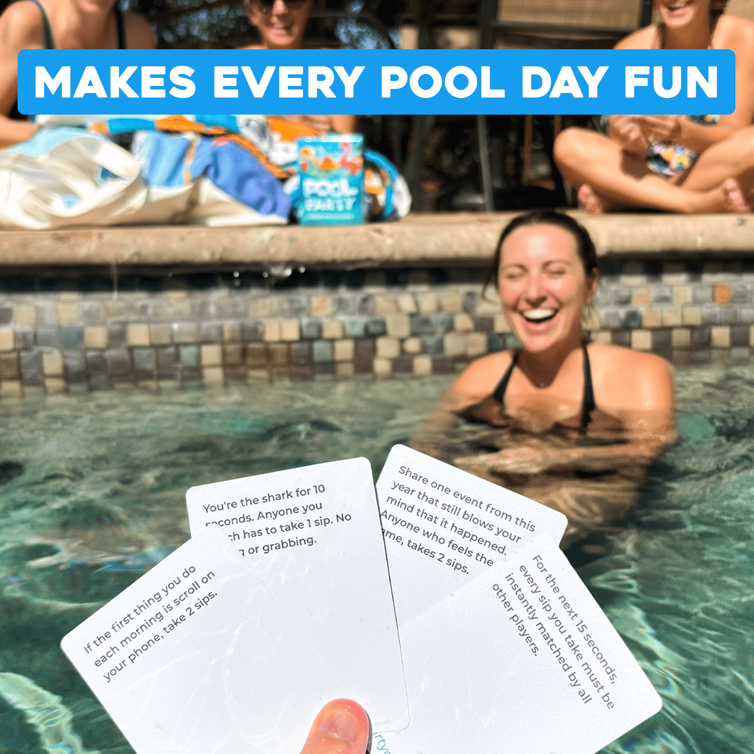 Pool Party™ Drinking Card Game